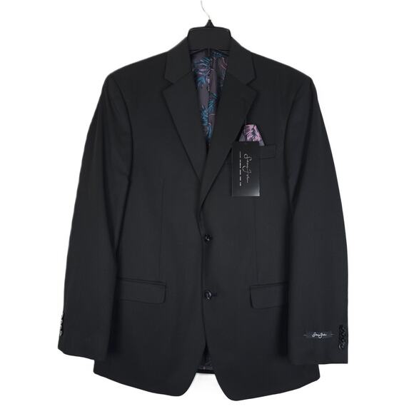 Sean John Other - Sean John Men's Classic-Fit Suit Jacket Black Solid 48L NWT